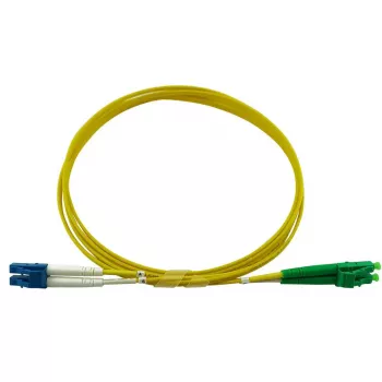 Optiskās šķiedras kabelis BlueOptics SFP3131BU0.5MS LC G.657.A1 0,5 m Dzeltens
