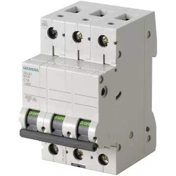 Siemens 5SL6316-6 automātiskais slēdzis Miniatūrs automātiskais slēdzis B tips 3