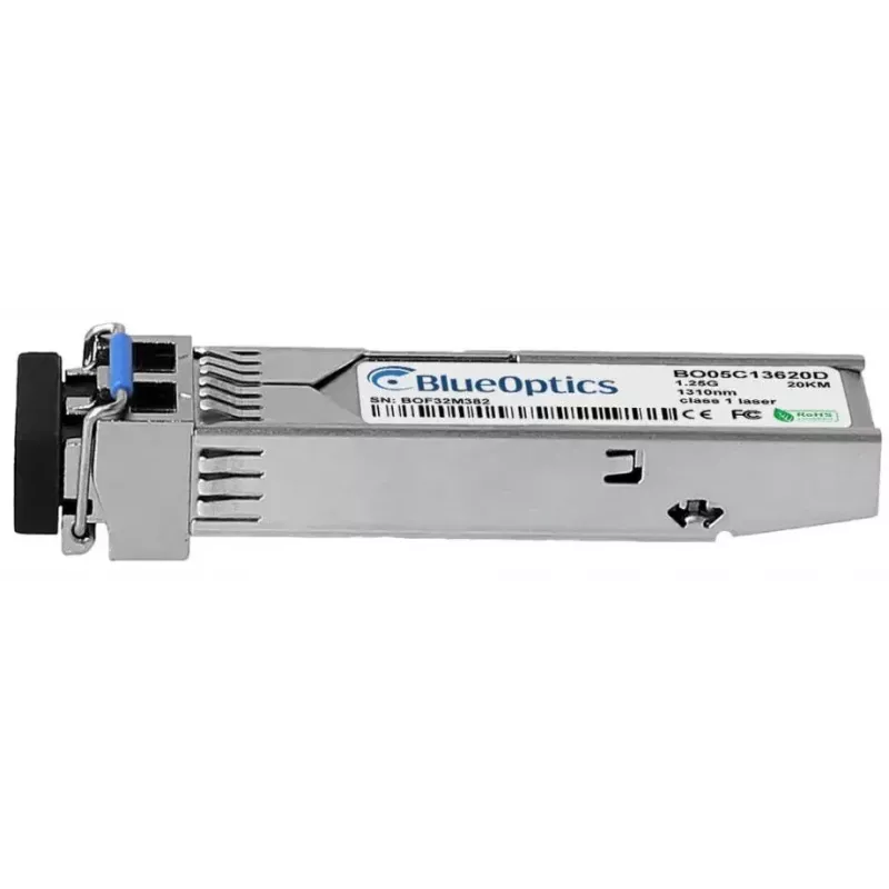 BlueOptics OM-SFP-GIGABIT-SINGLE-MODE-20-BO optisko šķiedru raiduztvērēja modulis 20000m