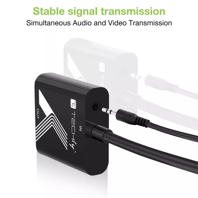 Techly kabeļa adapteris pārveidotājs HDMI uz VGA ar audio ligzdu