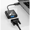 Techly kabeļa adapteris pārveidotājs HDMI uz VGA ar audio ligzdu