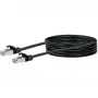 Tīkla kabelis Schwaiger CKB6025 053 RJ-45 Cat6 2,5 m Melns