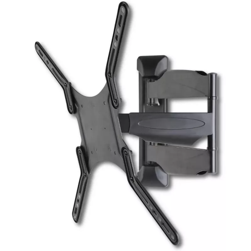 Techly 23-55 Ultra plāns Full Motion LCD TV Wall Mount Bracket Melns” ICA-PLB 171M