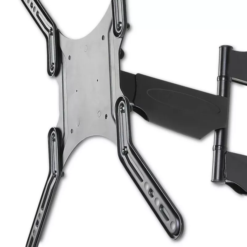 Techly 23-55 Ultra plāns Full Motion LCD TV Wall Mount Bracket Melns” ICA-PLB 171M