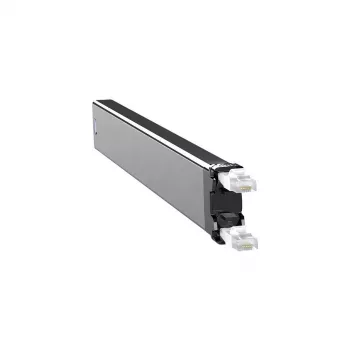 PATCHBOX C36STPXC6XXX1W kabeļu organizators Plaukts Kabeļu tekne Melns, Sudrabs, Balts 1 gab.