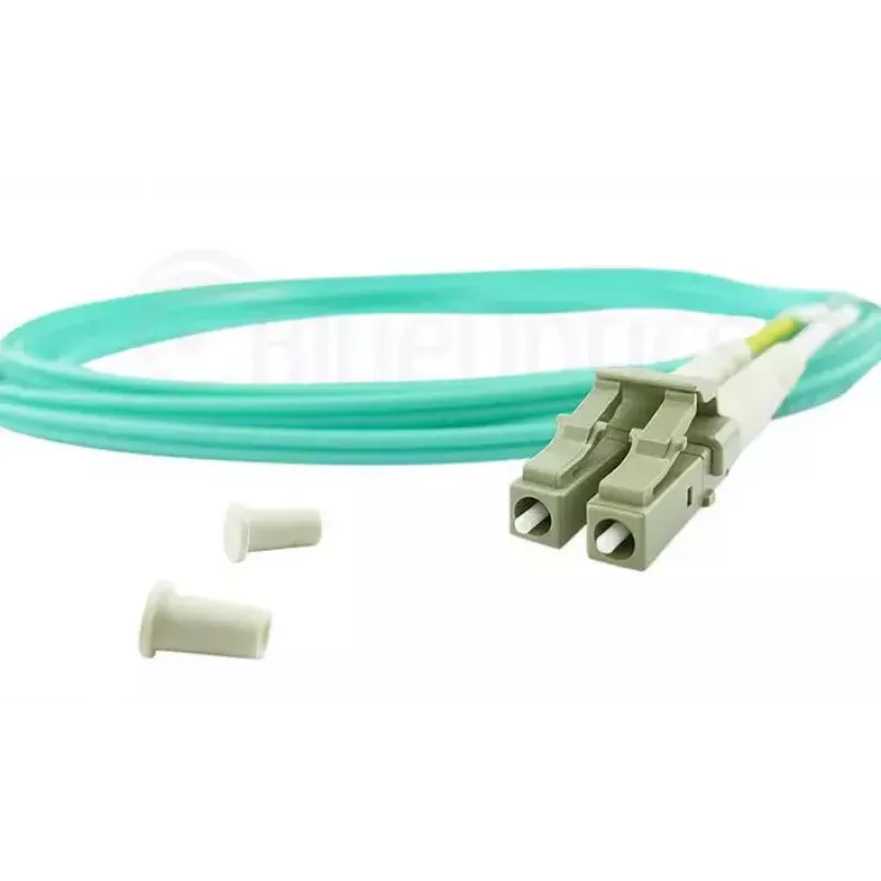 Optiskās šķiedras kabelis BlueOptics AJ834A-BO 1m 2x LC OM3 Pilnais duplekss