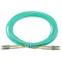 Optiskās šķiedras kabelis BlueOptics AJ834A-BO 1m 2x LC OM3 Pilnais duplekss