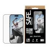 PanzerGlass SAFE. by ® Rūdītā stikla ekrāna aizsargs ar melnu rāmi iPhone 17 | 16 Pro | Īpaši plata piegulšana ar EasyAligner