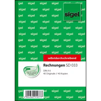 Biznesa veidlapa Sigel SD033