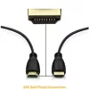 Techly HDMI 2.0 kabelis A/A V/V 0,5m Melns ICOC HDMI2-4-005