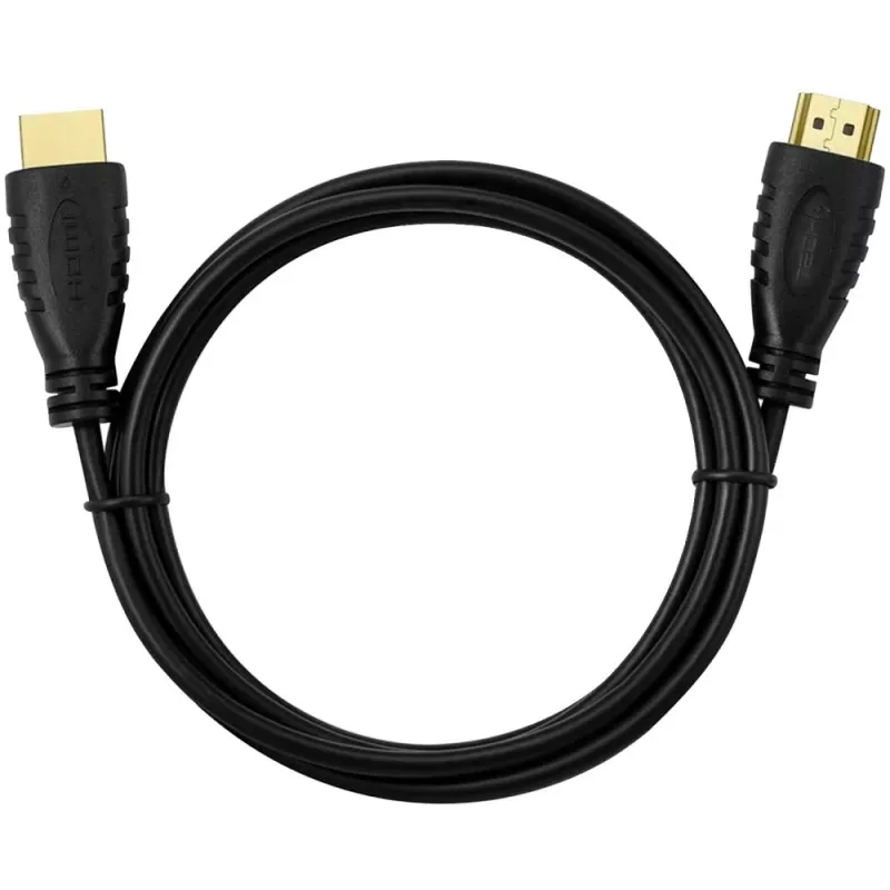 Techly HDMI 2.0 kabelis A/A V/V 0,5m Melns ICOC HDMI2-4-005