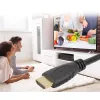 Techly HDMI 2.0 kabelis A/A V/V 0,5m Melns ICOC HDMI2-4-005