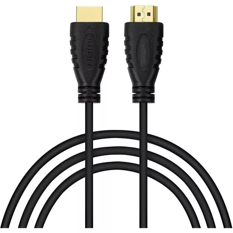 Techly HDMI 2.0 kabelis A/A V/V 0,5m Melns ICOC HDMI2-4-005