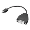 Monitora adapteris Lenovo 03X6574 — saderīgs adapteris Lenovo ierīcēm, displeja savienojuma piederums