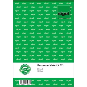 Grāmatvedības papīrs Sigel KA515