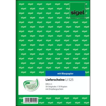 Biznesa veidlapa Sigel LI525 A5 Rozā Baltā
