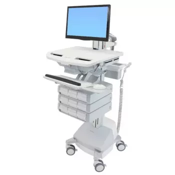 Multimediju rati Ergotron StyleView alumīnija pelēki balti