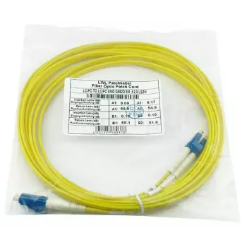 BlueOptics SFP3131BU5MK InfiniBand optiskās šķiedras kabelis 5 m LC Dzeltens