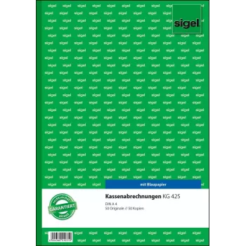 Grāmatvedības papīrs Sigel KG425