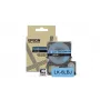 Etiķešu lente Epson LK-6LBJ melna zila termopārnese 2.4cm