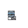 Etiķešu lente Epson LK-6LBJ melna zila termopārnese 2.4cm