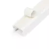 StarTech.com ciets kabeļu pārvaldības kanāls ar līmlenti un vāciņu, 3/4 collas (19 mm) platums x 3/8 collas (11 mm) augstums – 3 pēdas (1 m) garums, PVC tīkla/barošanas vada slēpnis/sienas vadu kanāls, maks. 6 kabeļi, UL sarakstā