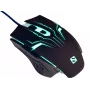 Sandberg Eliminator pele, labās rokas, USB Type-A, 2400 DPI, melna