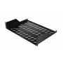 Rack shelf Equip Fixed Shelf 19' 2U 800MM Melns