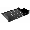 Rack shelf Equip Fixed Shelf 19' 2U 800MM Melns