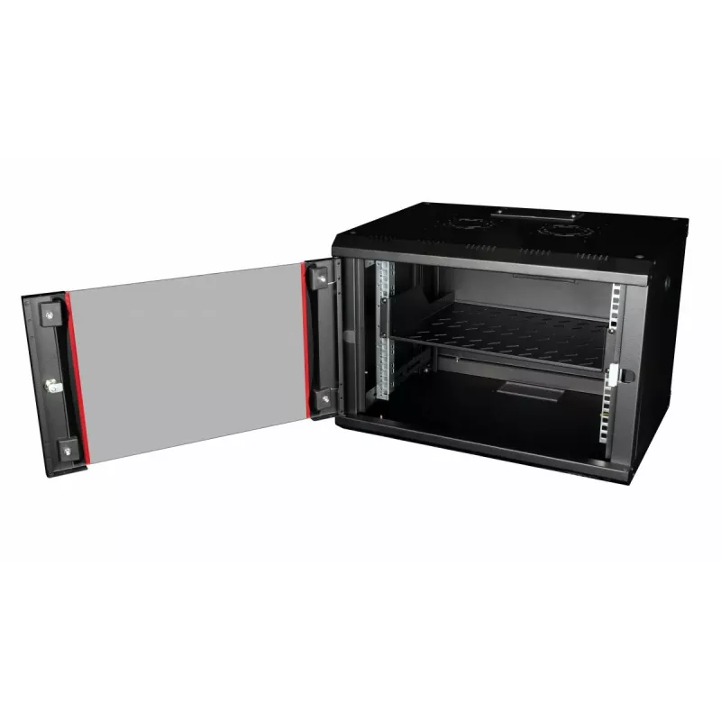 Rack shelf Equip Fixed Shelf 19' 2U 800MM Melns