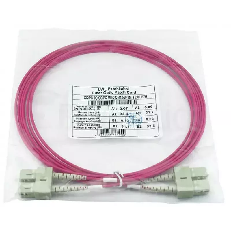 BlueOptics SFP3232FU2MK InfiniBand optiskās šķiedras kabelis 2 m 2x SC
