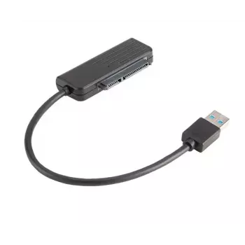 Kabeļa savienotāju adapteris USB 3.1 A SATA melns Akasa AK-AU3-07BK