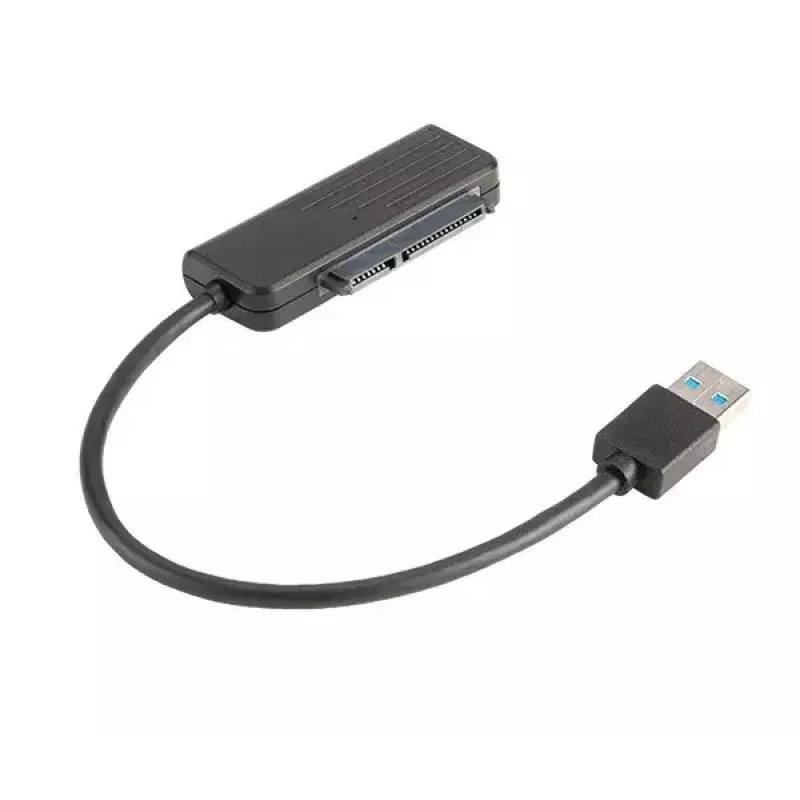 Kabeļa savienotāju adapteris USB 3.1 A SATA melns Akasa AK-AU3-07BK