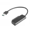 Kabeļa savienotāju adapteris USB 3.1 A SATA melns Akasa AK-AU3-07BK