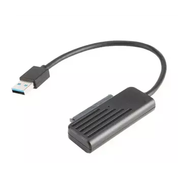 Kabeļa savienotāju adapteris USB 3.1 A SATA melns Akasa AK-AU3-07BK