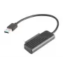 Kabeļa savienotāju adapteris USB 3.1 A SATA melns Akasa AK-AU3-07BK