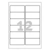 Printeru etiķetes Avery J8177-25 Balts