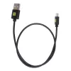Techly ICOC MUSB31-CMAM05T USB kabelis USB 3.2 Gen 1 (3.1 Gen 1) 0,5 m USB A USB C Melns