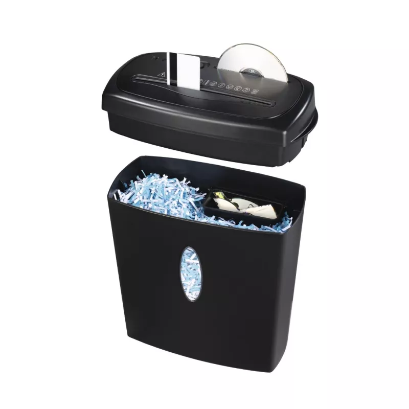 Hama Home X10CD papīra smalcinātājs Krustveida smalcināšana 72 dB 22 cm Melna