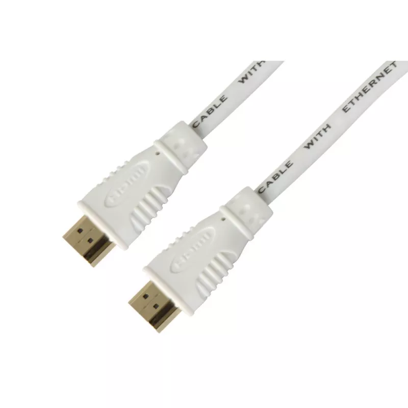 Techly ICOC HDMI-4-020NWT HDMI kabelis 2 m HDMI Type A (Standard) Balts