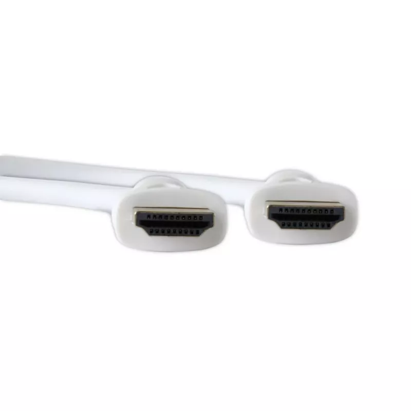 Techly ICOC HDMI-4-020NWT HDMI kabelis 2 m HDMI Type A (Standard) Balts