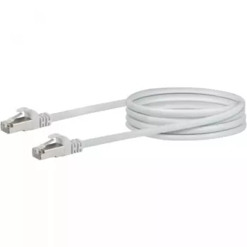 Tīkla kabelis Schwaiger CKB6005 052 RJ-45 Cat6 0,5 m Balts