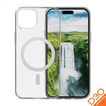 dbramante1928 Iceland Ultra D3O MagSafe maciņš iPhone 17e/16e/SE, dzidrs (IU61CL001902)