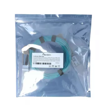 BlueOptics QSFP-100G-AOC-5M-BO InfiniBand optiskās šķiedras kabelis 5 m QSFP28 Male