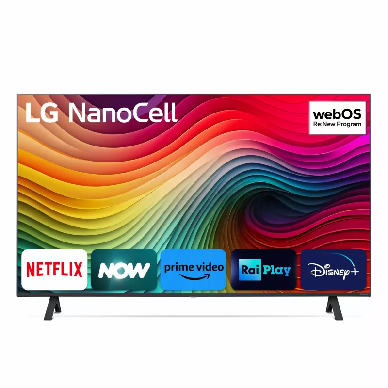 LG NanoCell 43NANO82T6B 109,2 cm (43 collu) 4K Ultra HD viedais televizors Wi-Fi brūns