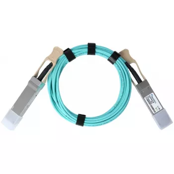 InfiniBand kabelis BlueOptics UACC-AOC-QSFP28-15M-BO QSFP28 QSFP28 15m tirkīzzils