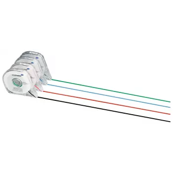 Sadalīšanas lente Legamaster Planboard 1mm x 16m Melna