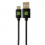 Techly ICOC MUSB20-CMAM20T USB kabelis USB 2.0 2 m USB A USB C melns
