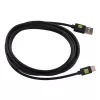 Techly ICOC MUSB20-CMAM20T USB kabelis USB 2.0 2 m USB A USB C melns