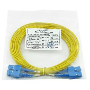 BlueOptics SFP3232BU7.5MK InfiniBand optiskās šķiedras kabelis 7,5 m SC